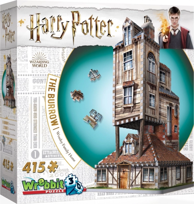 3D пъзел Harry Potter: Дупката, 415 части