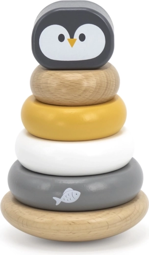 Penguin-themed pyramid