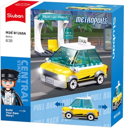 Sluban Metropolis Yellow Taxi