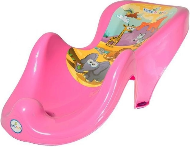 Pink baby bath seat Safari - 1 piece