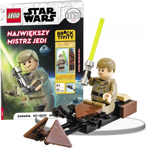LEGO Star Wars Най-великият джедайски майстор – интерактивна книга с минифигурка на Люк Скайуокър