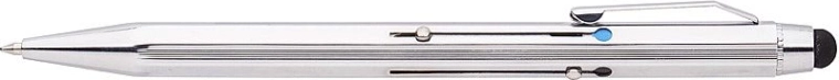 CONCORDE Classic 4-in-1 ballpoint pen with touch tip, silver