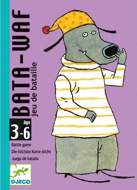 DJECO card game Bata-Waf for children