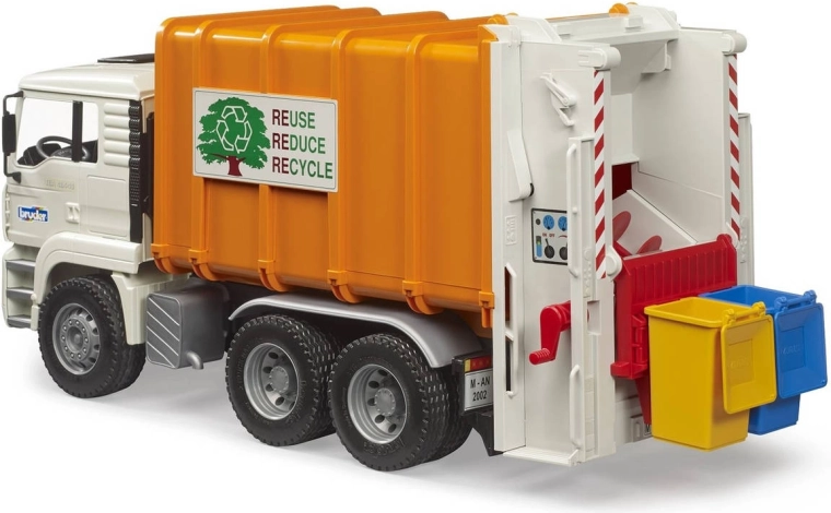 Realistic functions for waste collection play