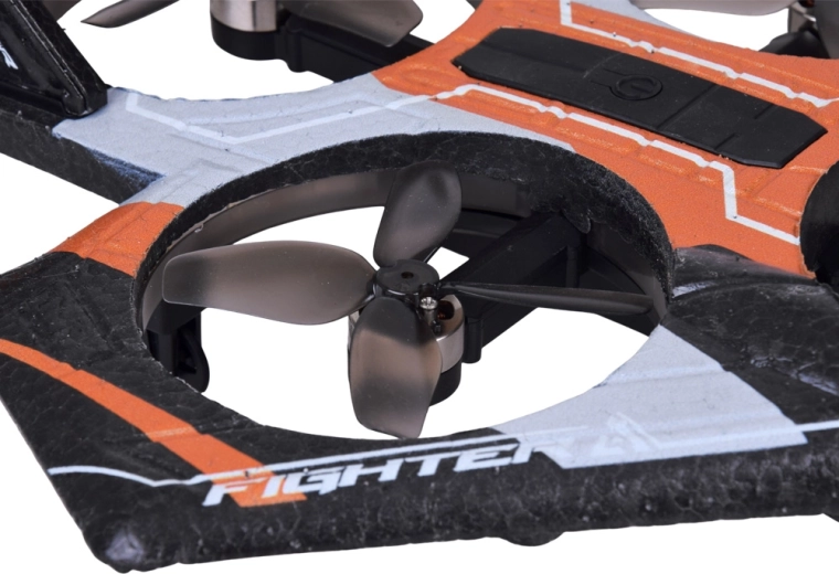 Устойчива VTOL конструкция със защитени ротори