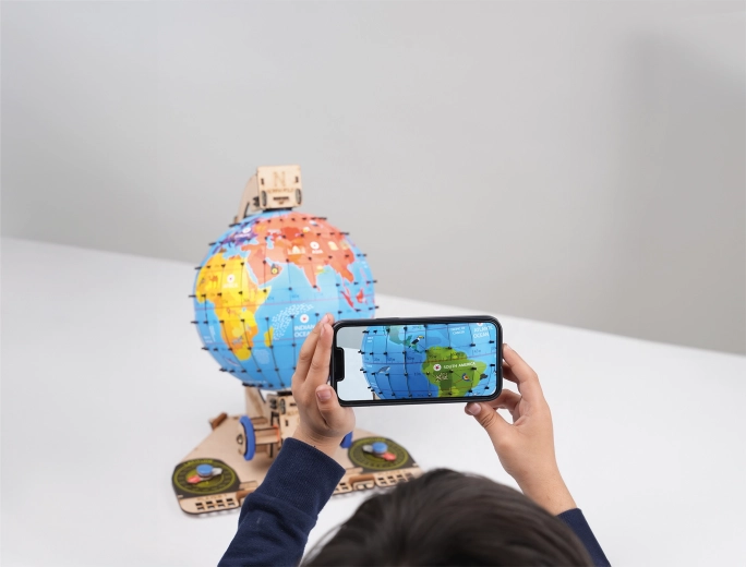 3D Construction Set Globe Smartivity