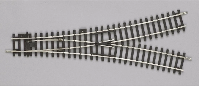 Piko симетрична стрелка R9 15° H0