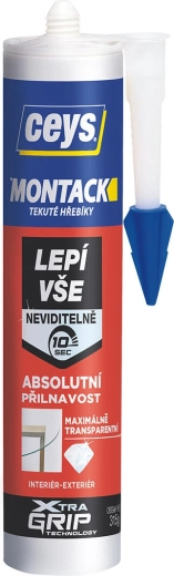 Transparent assembly adhesive 300 ml MONTACK CEYS