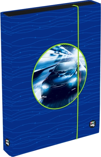 A4 Exercise Book Box Jumbo OXY Sherpy Blue
