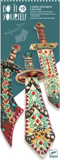 DJECO DIY блестящи мечове за рицари