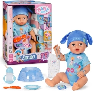 BABY born Jonas with Magic Hand, 43 cm