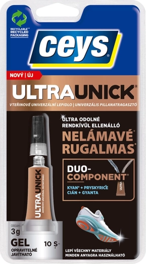 Секундно лепило гел ULTRAUNICK 3 g