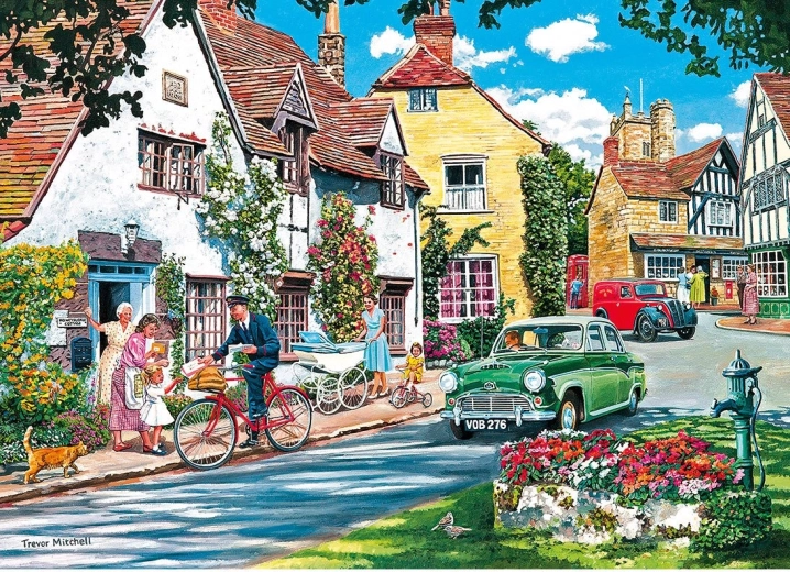 GIBSONS Puzzle Little Birthday Girl 1000 pieces