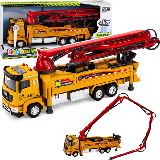 Metal truck with sprinkler arm, lights, sounds and water spray 1:40 - 1 piece