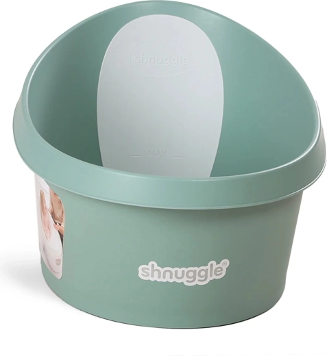 Ваничка Shnuggle за малко дете с опора – Евкалипт