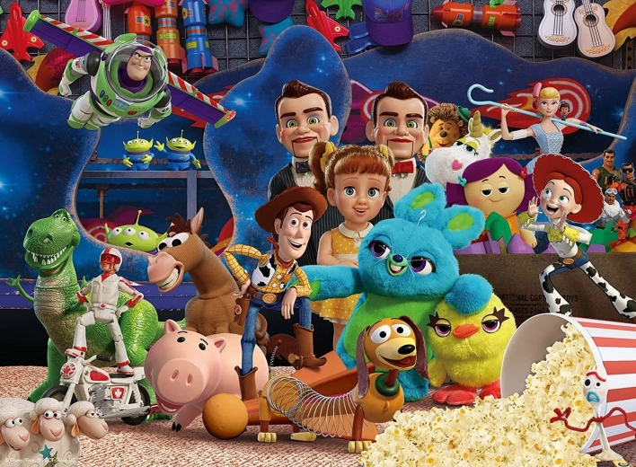 RAVENSBURGER Puzzle Toy Story 4: Rescue XXL 100 pieces
