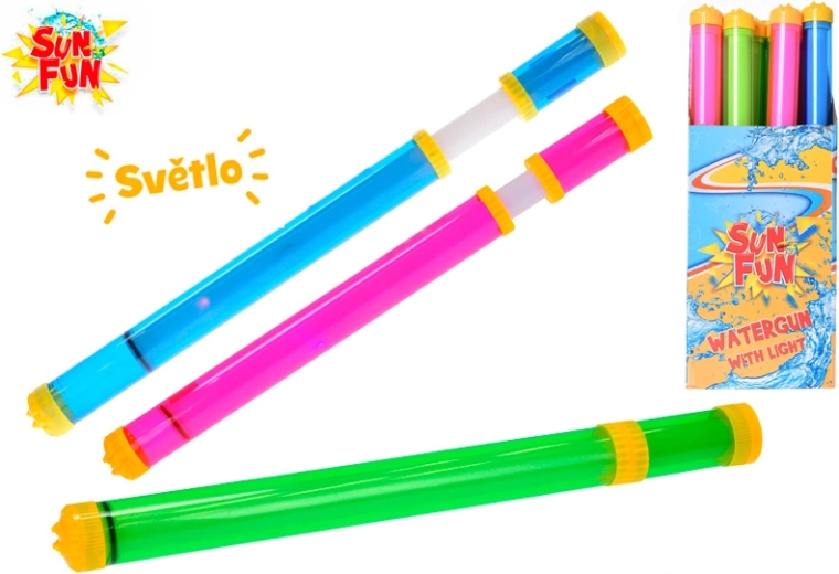 Sun Fun water pump-action blaster with light 48 cm