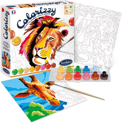 Sentosphere Colorizzy савана – рисуване по номера