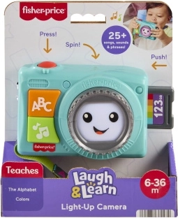 Fisher-Price interactive light-up camera for kids (Czech/Slovak/English/Hungarian/Polish)