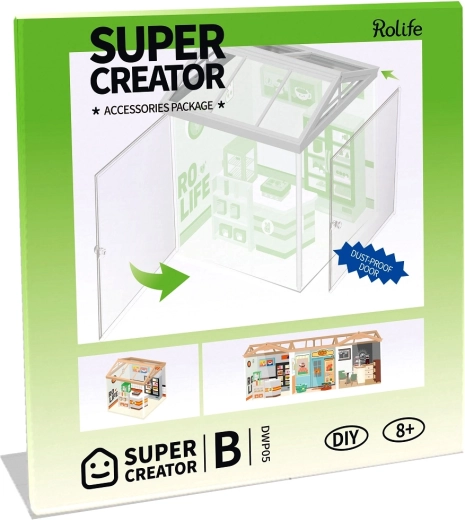 Dust doors for miniatures Super Creator – type B