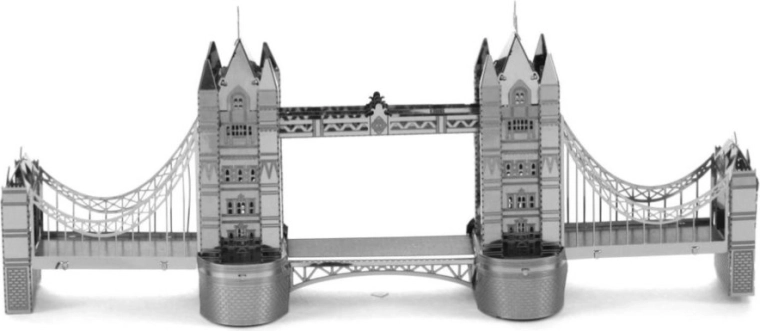 Метален 3D модел TOWER BRIDGE – лондонски повдигащ се мост