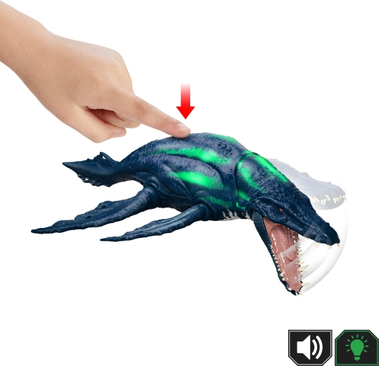 Екшън атака с рев при натискане на опашката