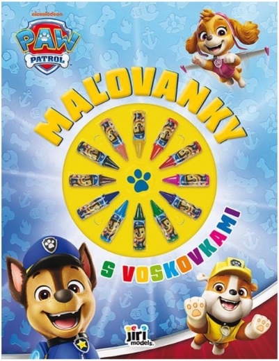 Paw Patrol Coloring Book with Crayons