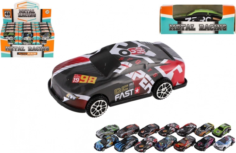 Mini Racing Car 6 cm Color Mix