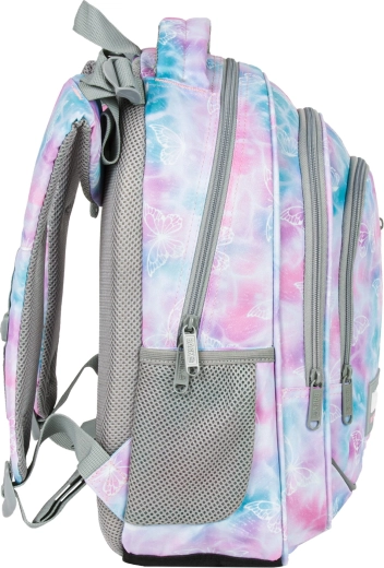 Clear layout: 3 compartments and pockets for electronics