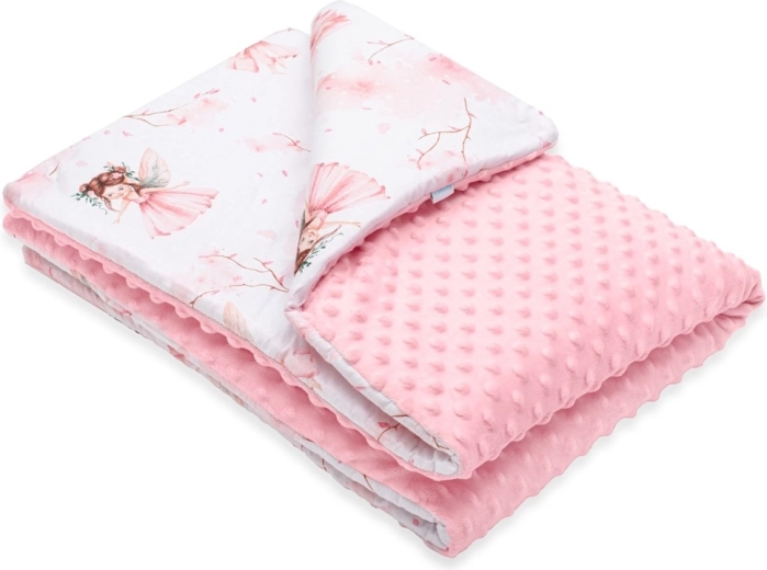 Детско одеяло от минки с пълнеж New Baby Феи 80 × 100 см