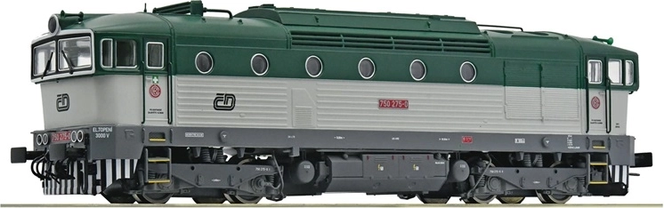 Roco ČD 750 “Brejlovec” diesel locomotive, digital sound H0
