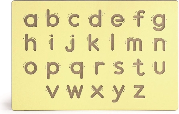 Interchangeable Panel with Lowercase Letters