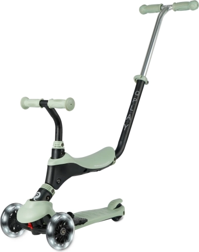 Qplay Sema Pro 3-in-1 children's scooter green
