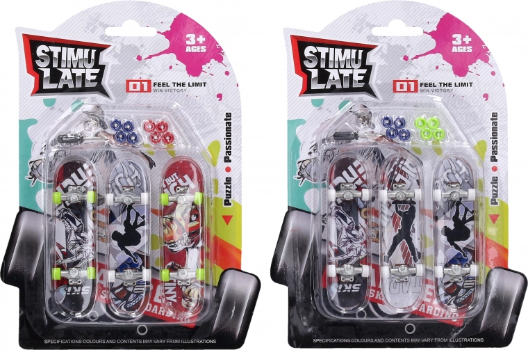 Set of Fingerboards 3 pcs 9.5 cm