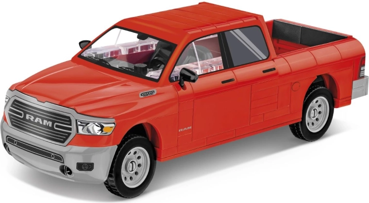 Detailed RAM 1500 model at 1:35 scale