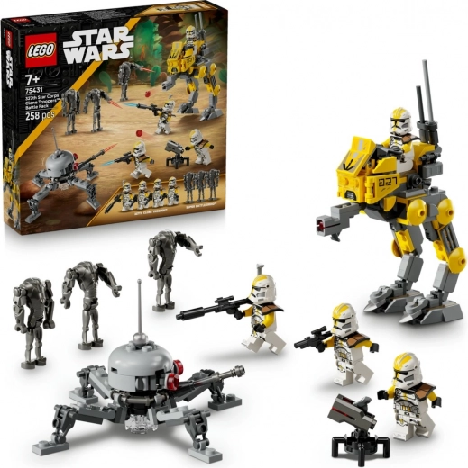 LEGO Star Wars 75431 Боен пакет с клонирани войници от 327-и звездeн корпус
