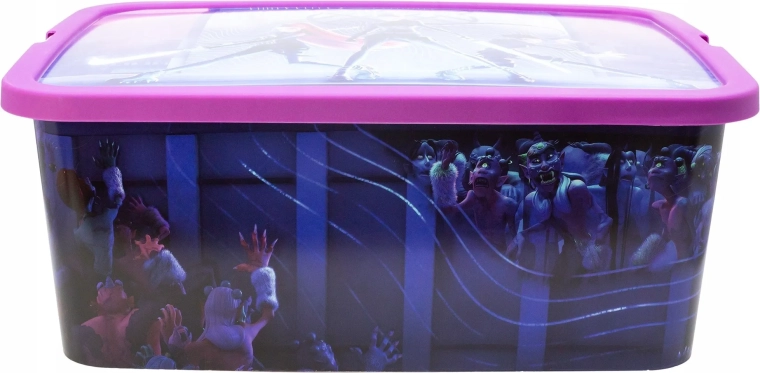 Clip-on lid for secure closure