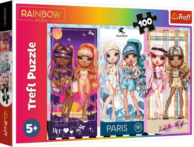 Rainbow High – 100-Piece Puzzle – Rainbow Dolls