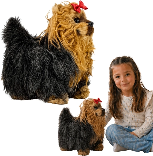 Interactive York Puppy with Barking and Movement