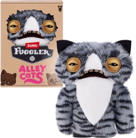 ZURU Fuggler Alley Cats plush cat Wide Eyed Cat 23 cm