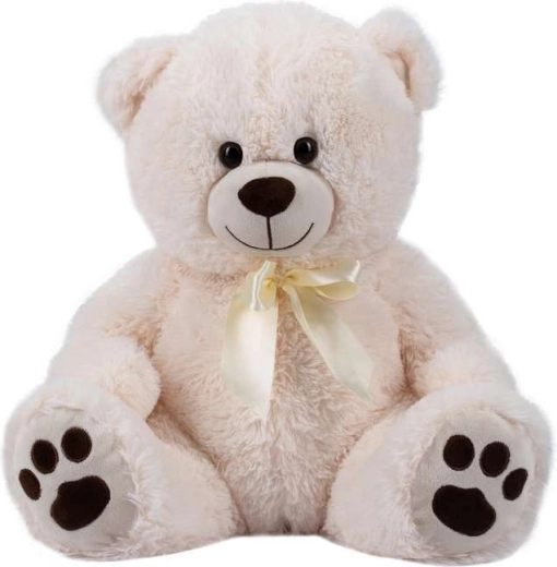 Free2Play Cuddly plush teddy bear 38 cm white - 1 piece