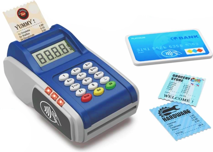 Children’s electronic card payment terminal - 1 piece