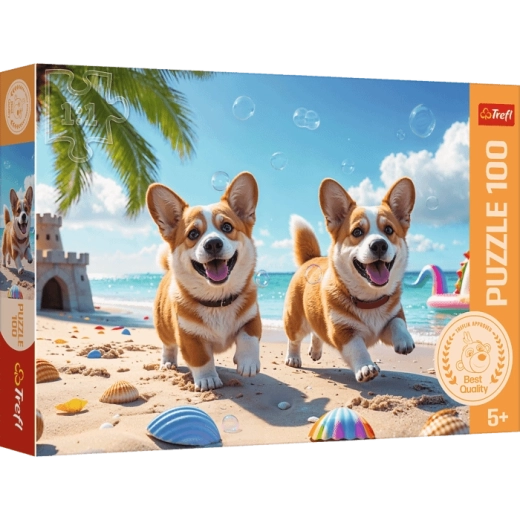 Trefl Puzzle Corgi – dog 100 pieces