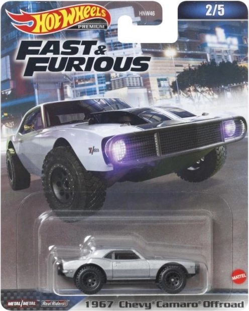Премиум количка Hot Wheels „Бързи и яростни“ 1:64