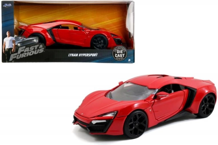 Количка Fast & Furious Lykan Hypersport 1/24