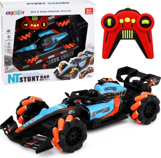 Racing stunt RC car 4WD with 360° spins and lights 1:14
