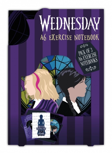 Wednesday комплект бележници A6