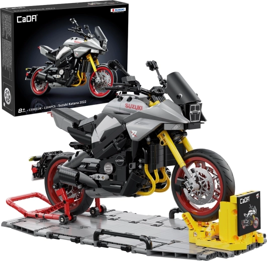 Конструктор CaDA мотоциклет SUZUKI Katana 1:6, 1104 части
