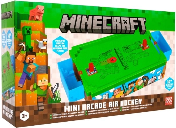 Мини аркаден въздушен хокей – настолна игра Minecraft