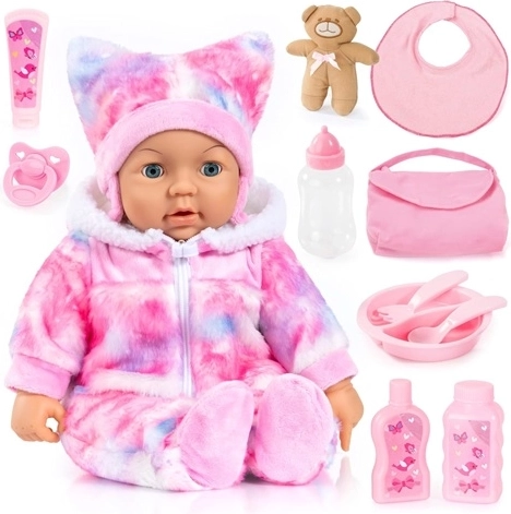 Interactive Bayer Piccolina Magic Eyes Doll, 46 cm